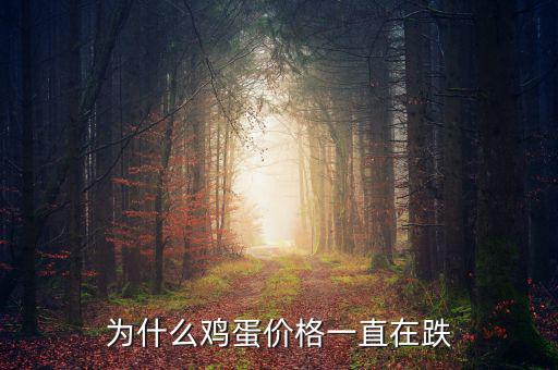 為什么雞蛋價(jià)格一直在跌