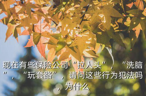 保險(xiǎn)公司怎么拉顧客,現(xiàn)在有些保險(xiǎn)公司拉人頭