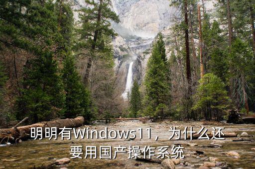 明明有Windows11，為什么還要用國產(chǎn)操作系統(tǒng)