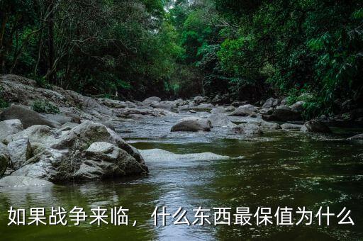 如果戰(zhàn)爭來臨，什么東西最保值為什么