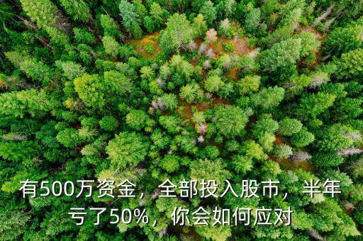 有500萬(wàn)資金，全部投入股市，半年虧了50%，你會(huì)如何應(yīng)對(duì)