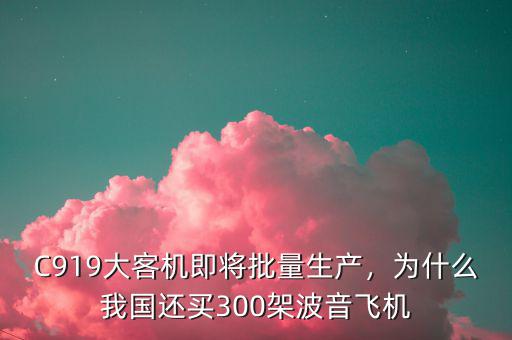 中國為什么買波音300架飛機(jī),中國與空客簽署300架飛機(jī)