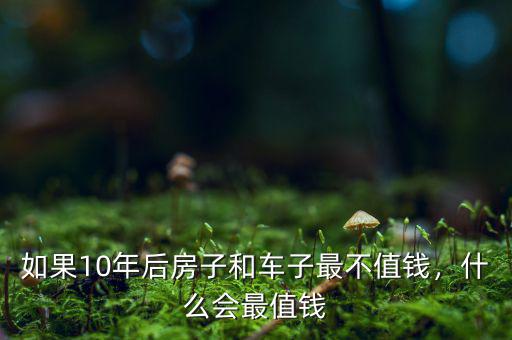 10年后什么最便宜,你認為10年后