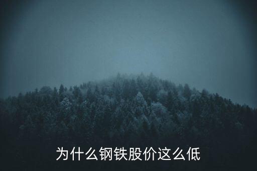 為什么鋼鐵股價(jià)這么低