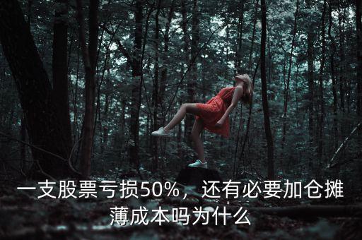 股票的50%位為什么重要,為什么要漲100%才回本