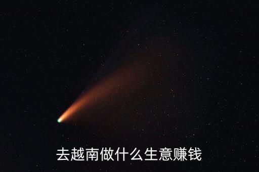 去越南做什么生意賺錢(qián)