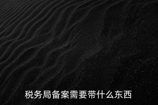 第一次去地稅備案帶什么資料，請問一下辦理地稅備案需要拿什么資料