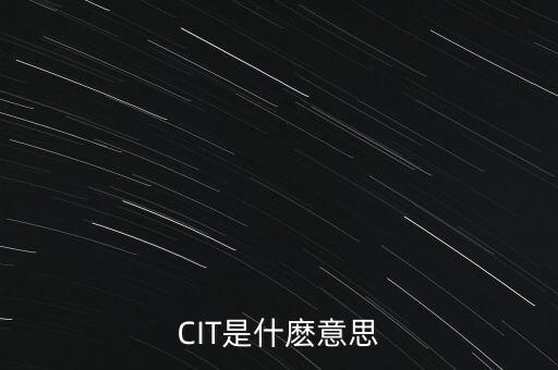 cit是什么稅，附加稅是什么稅