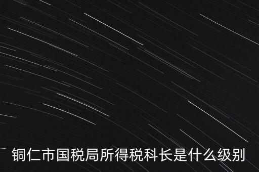 地稅局股長(zhǎng)是什么級(jí)別，地稅里的職位 股長(zhǎng)是什么級(jí)別