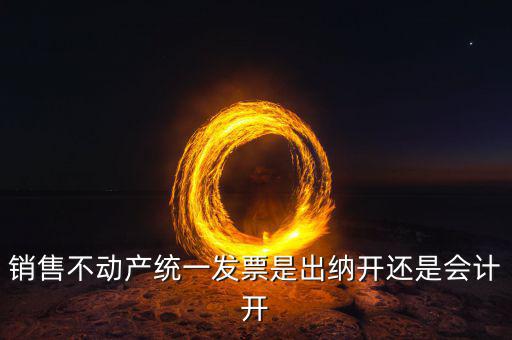 買不動(dòng)產(chǎn)開(kāi)什么票，銷售不動(dòng)產(chǎn)統(tǒng)一發(fā)票是出納開(kāi)還是會(huì)計(jì)開(kāi)