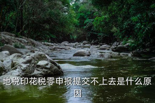 印花稅申報(bào)異常是什么原因，地稅印花稅零申報(bào)提交不上去是什么原因