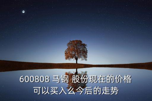 600808 馬鋼 股份現(xiàn)在的價(jià)格可以買入么今后的走勢(shì)