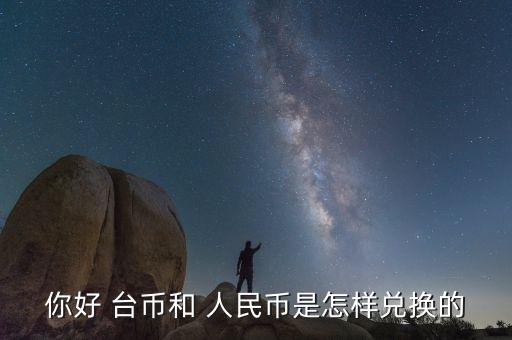 你好 臺幣和 人民幣是怎樣兌換的