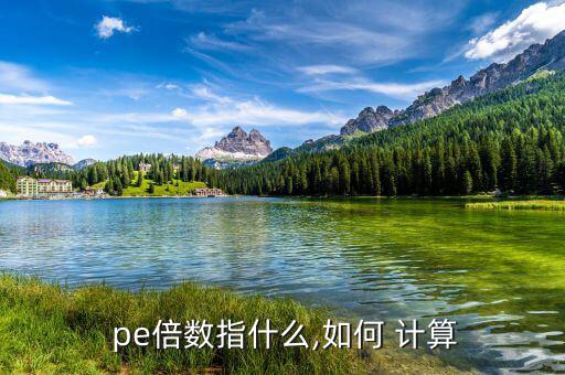  pe倍數(shù)指什么,如何 計(jì)算