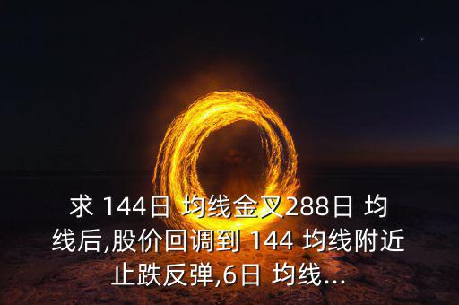 144日均線怎么調(diào)出來,周四開盤可關(guān)注重要消息