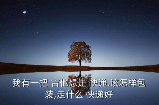 我有一把 吉他想走 快遞,該怎樣包裝,走什么 快遞好