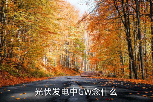 光伏gw是什么意思，wg在光伏發(fā)電里是什么意思