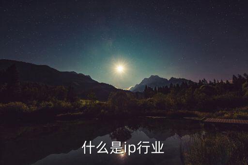 ip產(chǎn)業(yè)是什么，IP是做什么