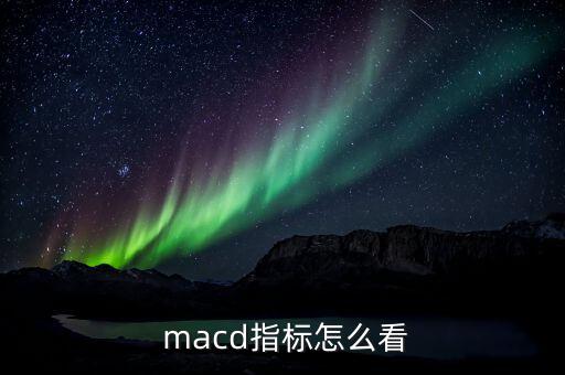  macd指標怎么看