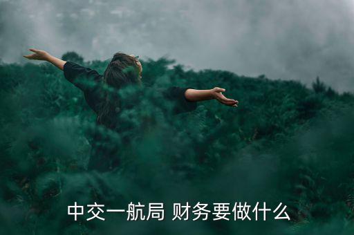  中交一航局 財(cái)務(wù)要做什么