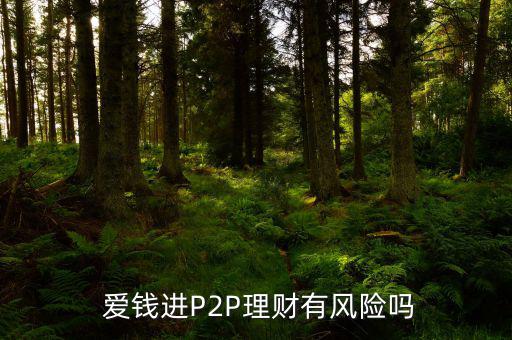  愛錢進(jìn)P2P理財(cái)有風(fēng)險(xiǎn)嗎