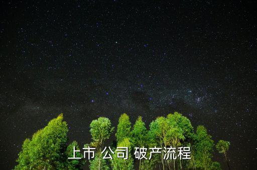 上市公司破產(chǎn)怎么辦,上市公司如何申請破產(chǎn)?