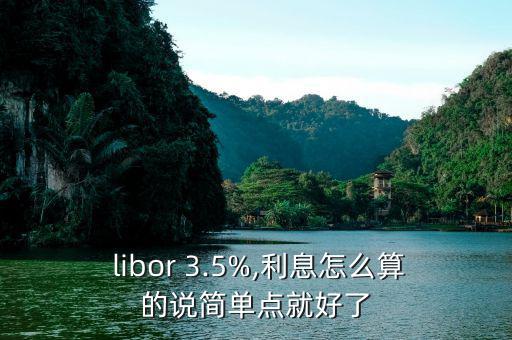  libor 3.5%,利息怎么算的說簡單點就好了