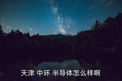 天津 中環(huán) 半導體怎么樣啊