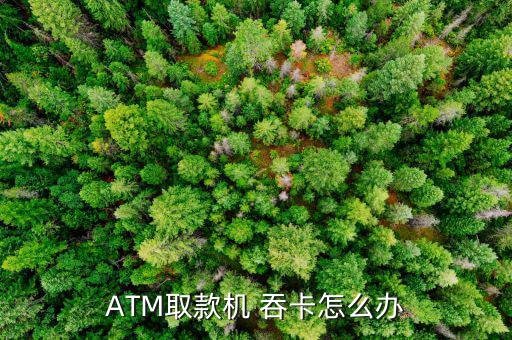 ATM取款機(jī) 吞卡怎么辦