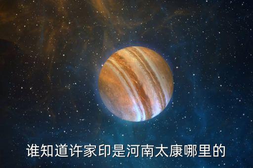 許家印為太康做了什么，誰知道許家印是河南太康哪里的