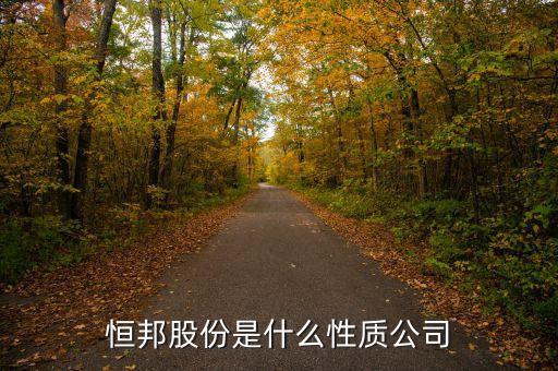 恒邦股份是什么性質(zhì)公司