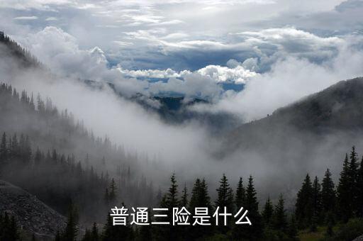 普通三險(xiǎn)是什么