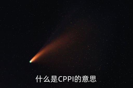 什么是CPPI的意思