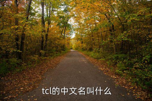  tcl的中文名叫什么