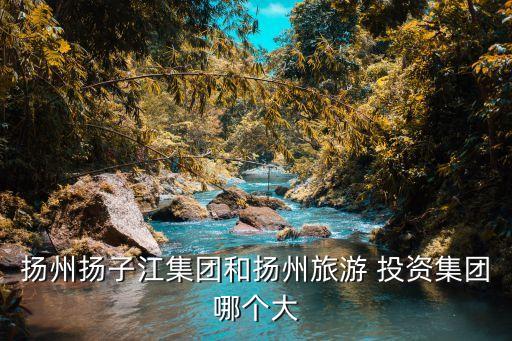 揚(yáng)州揚(yáng)子江集團(tuán)和揚(yáng)州旅游 投資集團(tuán)哪個(gè)大