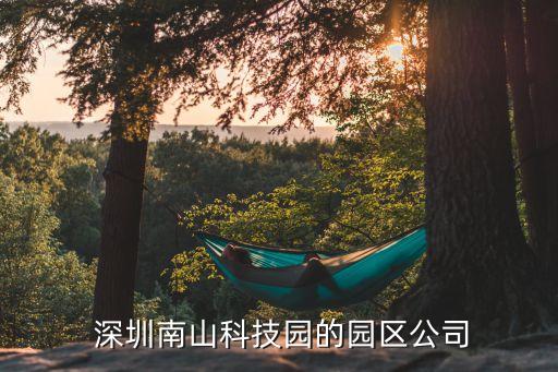  深圳南山科技園的園區(qū)公司