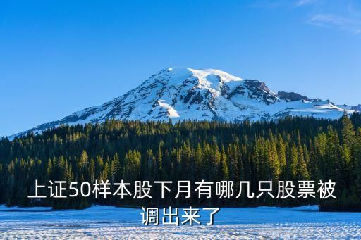  上證50樣本股下月有哪幾只股票被調(diào)出來(lái)了