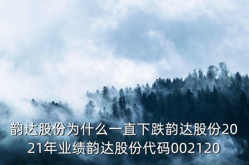 韻達(dá)股份為什么一直下跌韻達(dá)股份2021年業(yè)績韻達(dá)股份代碼002120