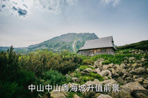 中山中山粵海城升值前景