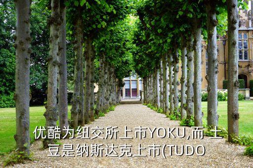  優(yōu)酷為紐交所上市YOKU,而 土豆是納斯達克上市(TUDO