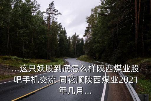 ...這只妖股到底怎么樣陜西煤業(yè)股吧手機(jī)交流 同花順陜西煤業(yè)2021年幾月...