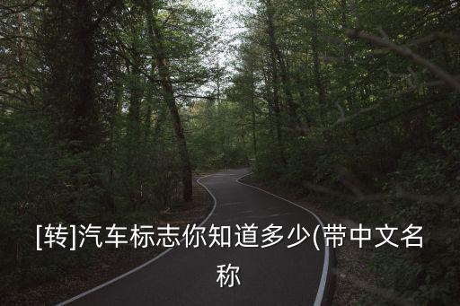 [轉(zhuǎn)]汽車標志你知道多少(帶中文名稱