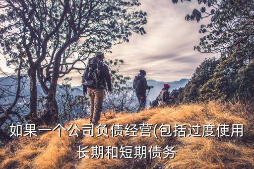 如果一個(gè)公司負(fù)債經(jīng)營(yíng)(包括過度使用長(zhǎng)期和短期債務(wù)