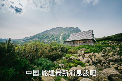 中國(guó) 能建最新消息股吧