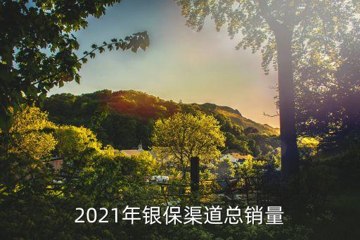 2021年銀保渠道總銷量