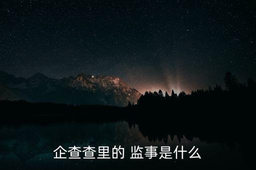 股份有限公司監(jiān)事