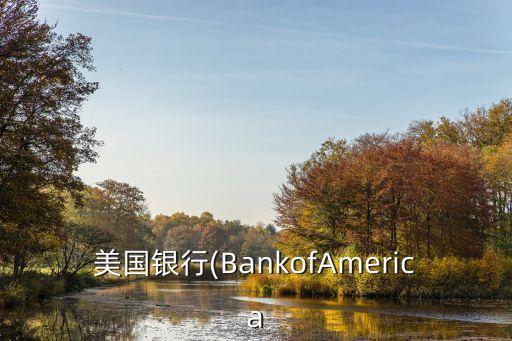 美國銀行(BankofAmerica