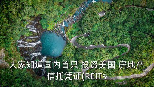 大家知道國內(nèi)首只 投資美國 房地產(chǎn)信托憑證(REITs