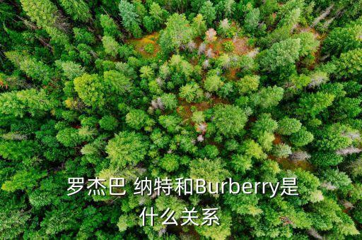  羅杰巴 納特和Burberry是什么關(guān)系