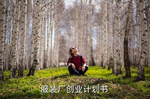 服裝廠創(chuàng)業(yè)計劃書